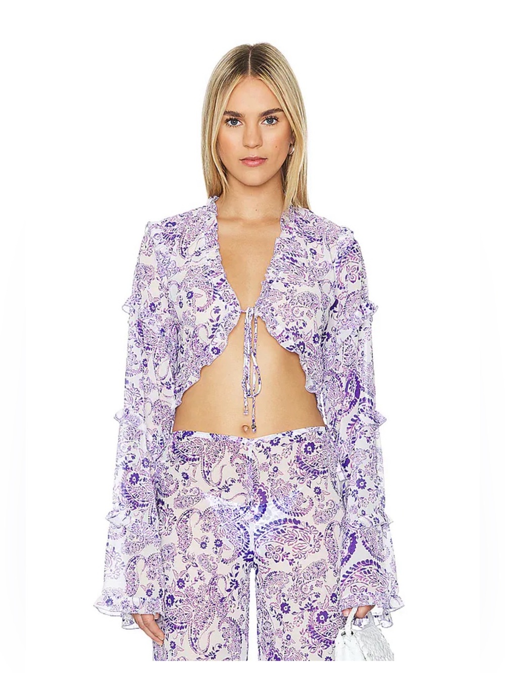 NWT Ivy Shirt in Purple Bandana
Bananhot, size M